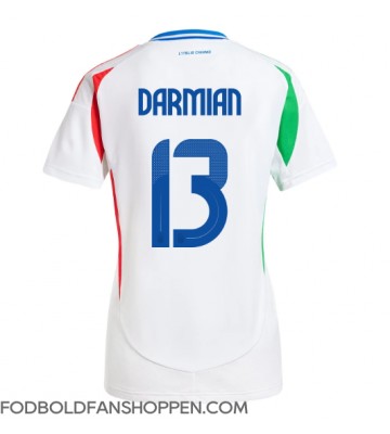 Italien Matteo Darmian #13 Udebanetrøje Dame EM 2024 Kortærmet